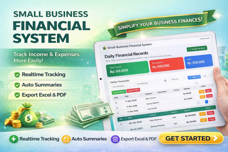 Web-Based Small Business Accounting Application