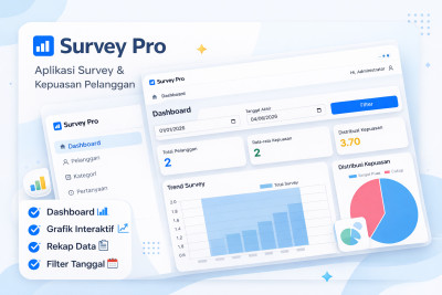 Aplikasi Survey & Kepuasan Pelanggan Berbasis Laravel