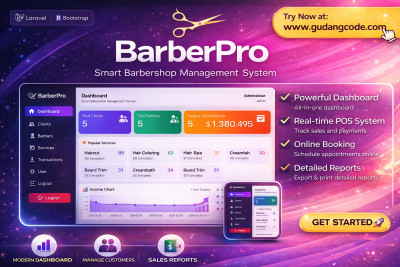 Barbershop & Salon Management System