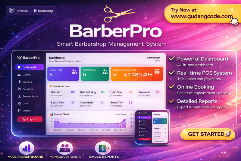 Barbershop & Salon Management System