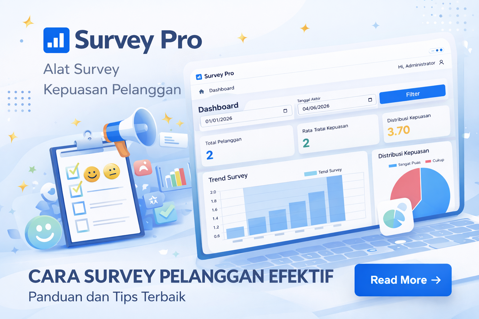 Aplikasi Survey Kepuasan Pelanggan Berbasis Laravel: Solusi Monitoring Kualitas Layanan