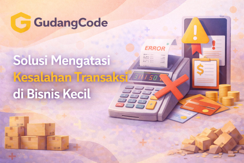 Solusi Mengatasi Kesalahan Transaksi di Bisnis Kecil