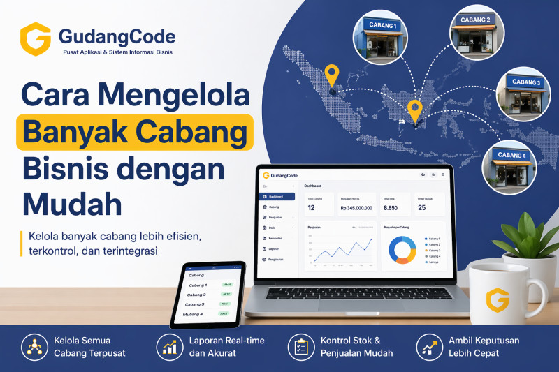 Cara Mengelola Banyak Cabang Bisnis dengan Mudah
