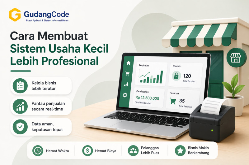 Cara Membuat Sistem Usaha Kecil Lebih Profesional