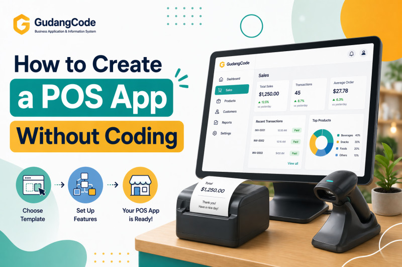 How to Create POS System Without Coding